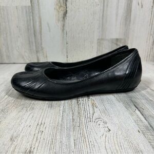 Cole Haan Black Leather Flats